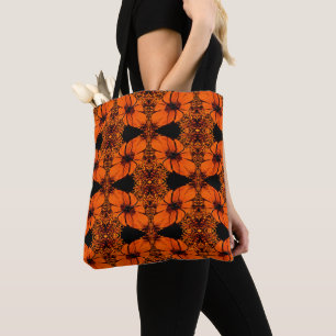 Bolsa Tote Matriz floral de outono......