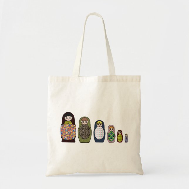 Bolsa Tote Matryoshka (Frente)
