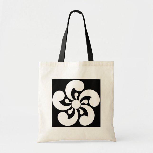 Bolsa Tote Matsuya Japonês Heraldic Crest - Bag (Frente)