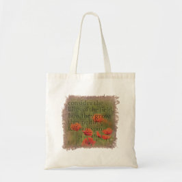 Bolsa Tote MATTHEW 6:28 - Tote Bag