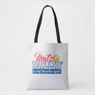 Bolsa Tote Matzo Ballin é o meu esporte favorito - O presente