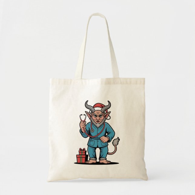 Bolsa Tote Mau Krampus Enfermeira Enfermeira Enfermeira de Na (Frente)