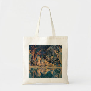 Bolsa Tote Maxfield Parrish O Jardim de Alá 1918 Arte Fina