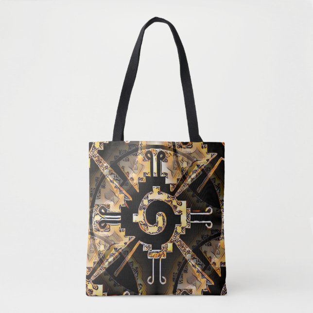 Bolsa Tote Mayan Native Hunab Ku (Frente)