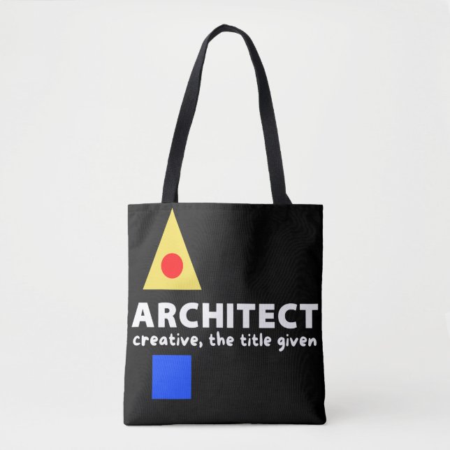 Bolsa Tote Mazipoodles Architect Creative (Frente)