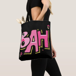 Bolsa Tote Mazipoodles Bah Humbug 3D Amarelo Rosa