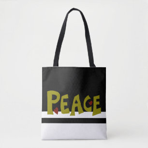 Bolsa Tote MAZIPOODLES Paz Verde Oliva