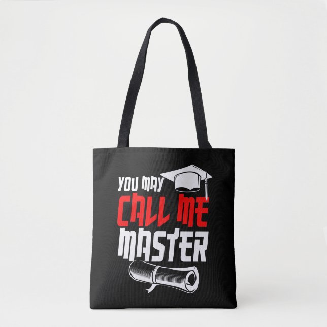 Bolsa Tote MBA MSW 2022 do mestrado Graduação de Graduação  (Frente)