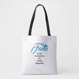 Bolsa Tote MDILLONDESIGNS.COM apresenta #FAITH