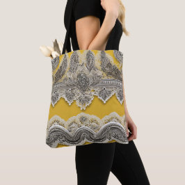 Bolsa Tote Me Chame de Amarelo na arte de IA Summer