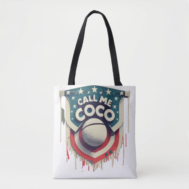 Bolsa Tote Me Chame de Campeão do Coco (Frente)