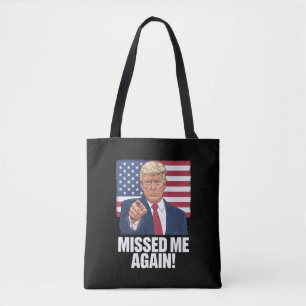 Bolsa Tote Me Perdeu de Novo Você Perdeu Trump Eleições 2024