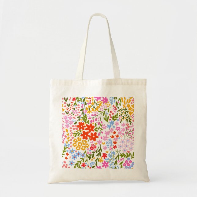 Bolsa Tote Meadow Bloom (Frente)