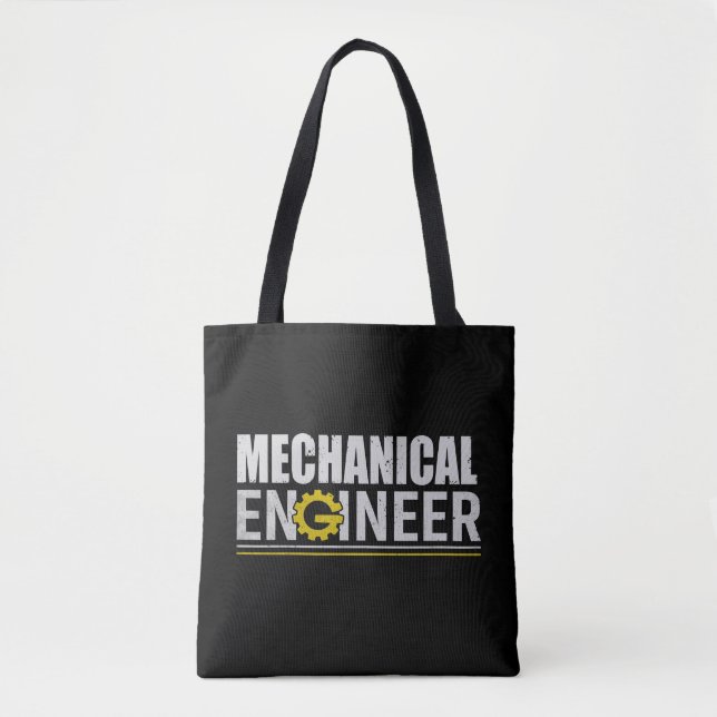 Bolsa Tote Mechanical Engineering Funny Engineer (Frente)