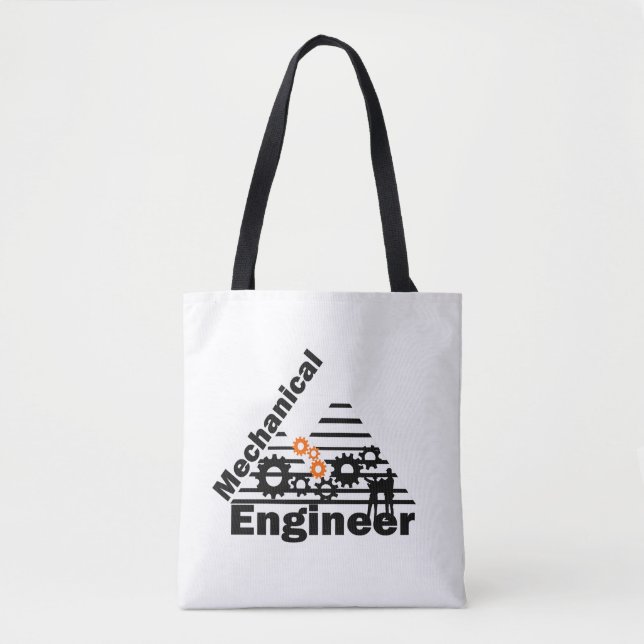 Bolsa Tote Mechanical Engineering Funny Engineer (Frente)