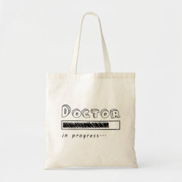 Bolsa Tote Médico Em Andamento Barra De Carregamento Engraçad
