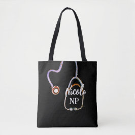Bolsa Tote Médico Enfermeiro NP Gift RN Stethoscope