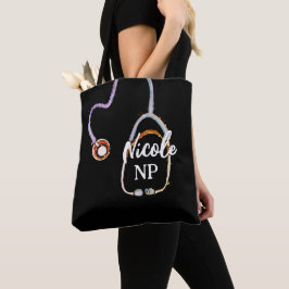 Bolsa Tote Médico Enfermeiro NP Gift RN Stethoscope