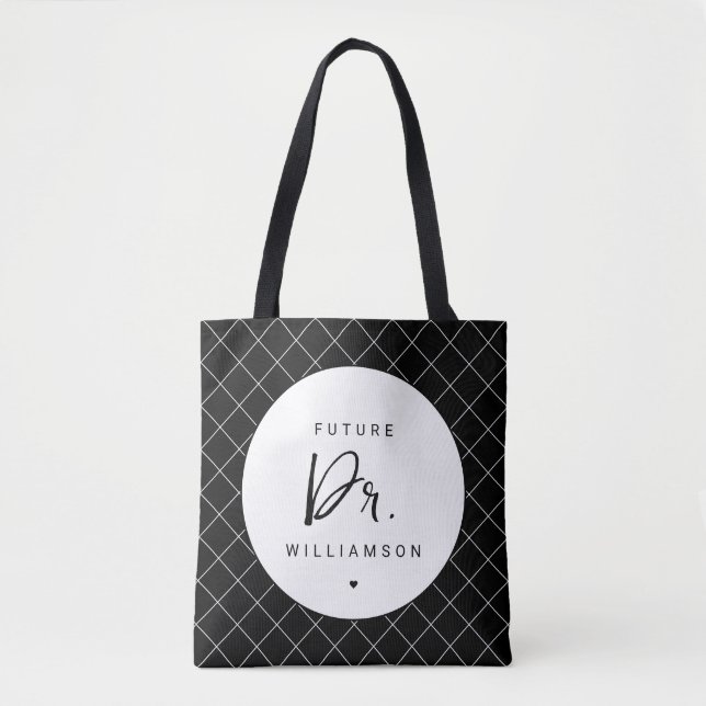 Bolsa Tote Médico Futuro | Estudante de doutorado na Faculdad (Frente)