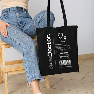 Bolsa Tote Médico – Humor de Trabalho Divertido, Presente de 
