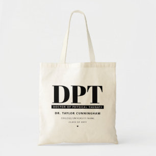 Bolsa Tote Médico Moderno de DPT de Graduação de Terapia Físi