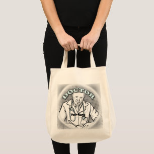 Bolsa Tote Médico retrô 