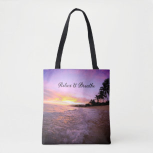 Bolsa Tote Meditação em praia