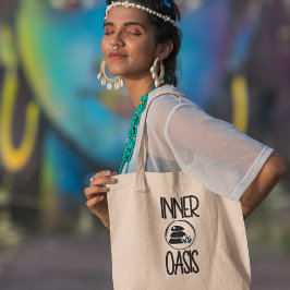 Bolsa Tote Meditação Inner Oasis Yoga Boho Espiritual
