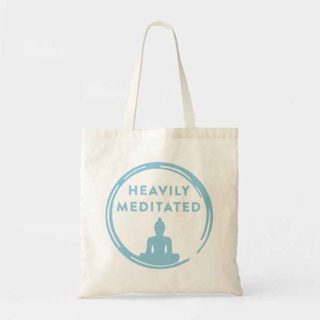 Bolsa Tote Meditado pesadamente (Frente)