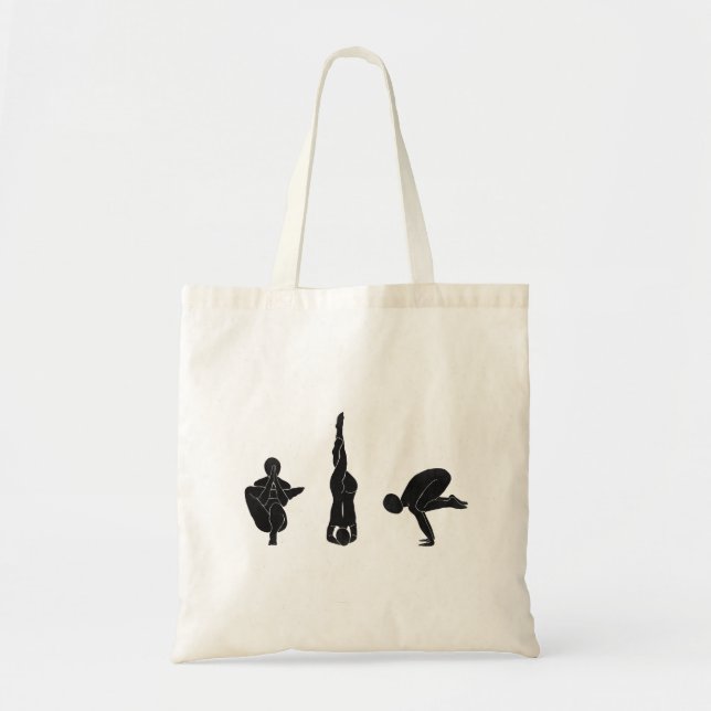 Bolsa Tote Meditation, yoga, Attitude (Frente)