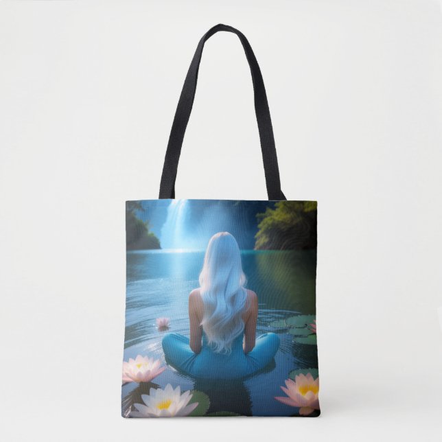 BOLSA TOTE MEDITATION - YOGA - WELLNESS - CARPE DIEM (Frente)