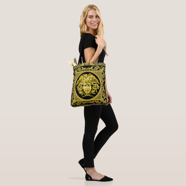 Bolsa Tote Medusa Dourada (No(a) Modelo)
