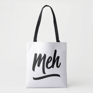 Bolsa Tote Meh Typografia