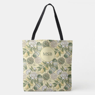 Bolsa Tote Meias de Tricô de Verão