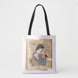 Bolsa Tote Meiji Era Beauty: Ukiyo-e – Traditional Japanese