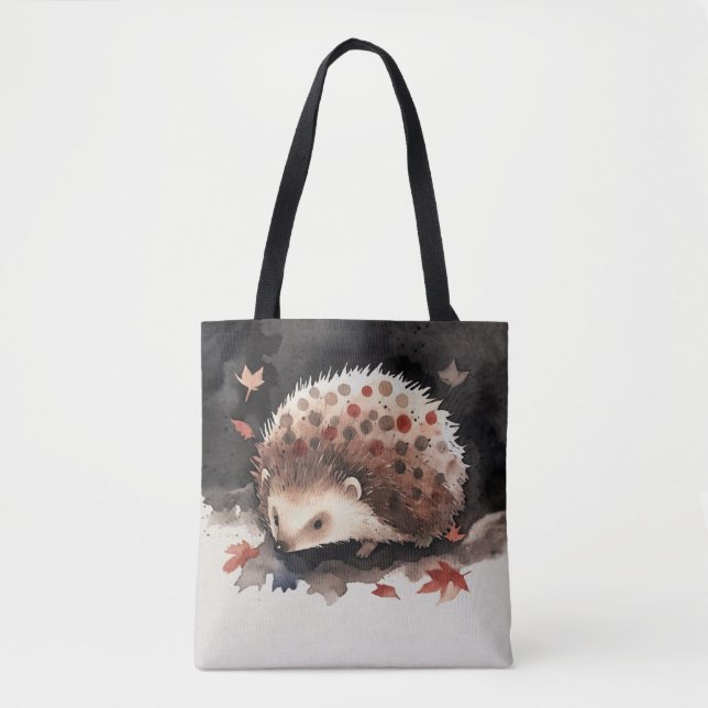 Bolsa Tote Mein kleiner Igel-Freund „Zwergerl“ (Frente)