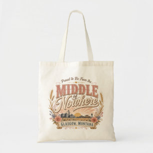 Bolsa Tote Meio do Nada Glasgow Montana Rústico