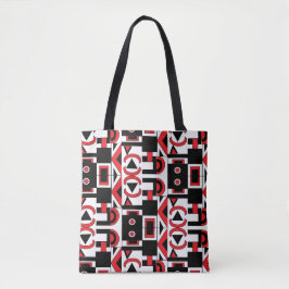Bolsa Tote Meio século Geométrico Contemporâneo do Abstrato