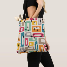 Bolsa Tote Meio século Retroativo Moderno