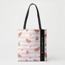 Melancias Vermelhas, Corações, Stripes, Seu Nome