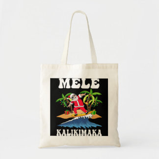 Bolsa Tote Mele Kalikimaka Havaiano Papais noeis de Natal Su