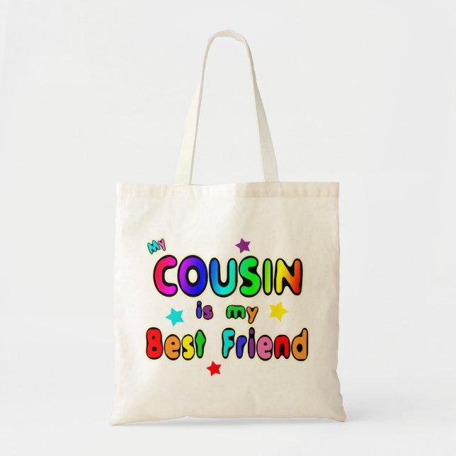 Bolsa Tote Melhor amigo do primo (Frente)