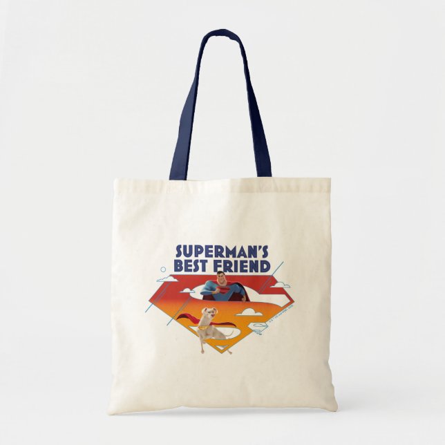 Bolsa Tote Melhor Amigo do Super-Homem (Frente)