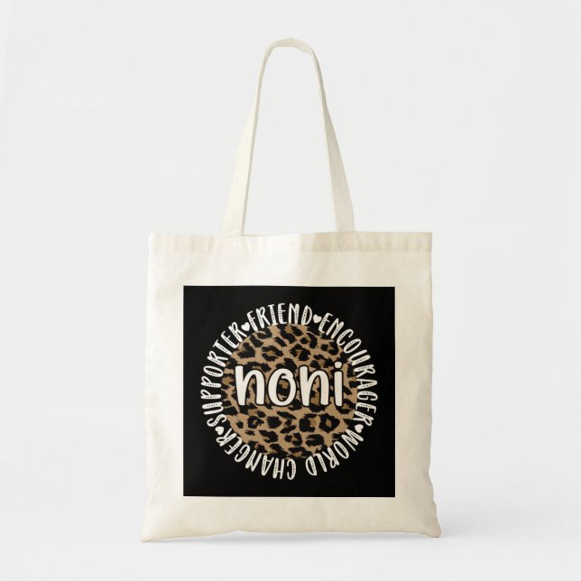 Bolsa Tote Melhor Avó Noni Apreciação Noni Avó (Frente)