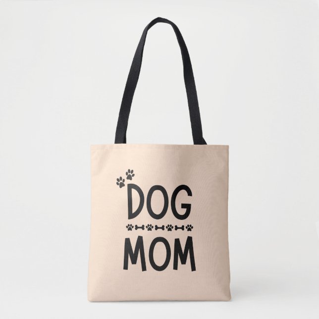 Bolsa Tote Melhor Cachorro Mãe Nunca Personalizada Pet (Frente)
