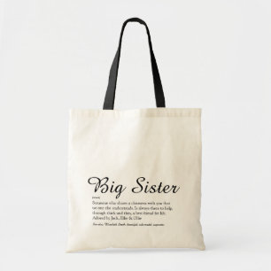 Bolsa Tote Melhor definição de irmã já existente em script pr