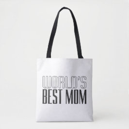 Bolsa Tote Melhor Dia de as mães da Mãe do Mundo| Saco de Tot