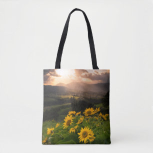 Bolsa Tote Melhor Foto Girassol Amarelo