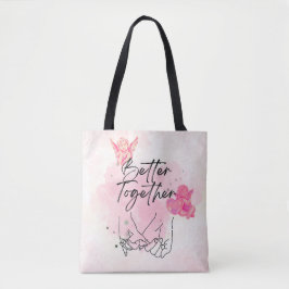 Bolsa Tote Melhor Juntos presentes de casamento