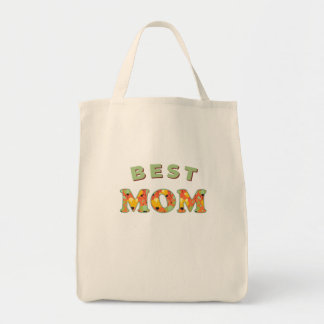 Bolsa Tote MELHOR MÃE – Camiseta do Dia das Mães com Estampa 